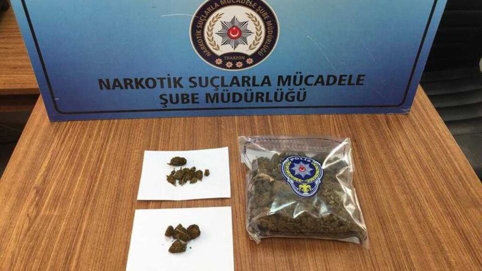 Trabzon'da uyuşturucu operasyonu