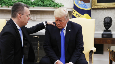 Trump: Türkiye'ye 'Rahip Brunson'u bıraksanız iyi olur' dedim'