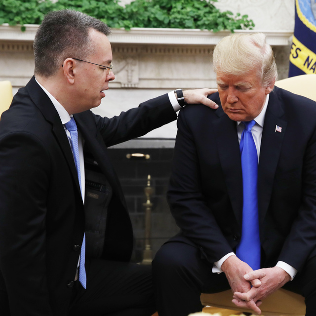 Trump: Türkiye'ye 'Rahip Brunson'u bıraksanız iyi olur' dedim'