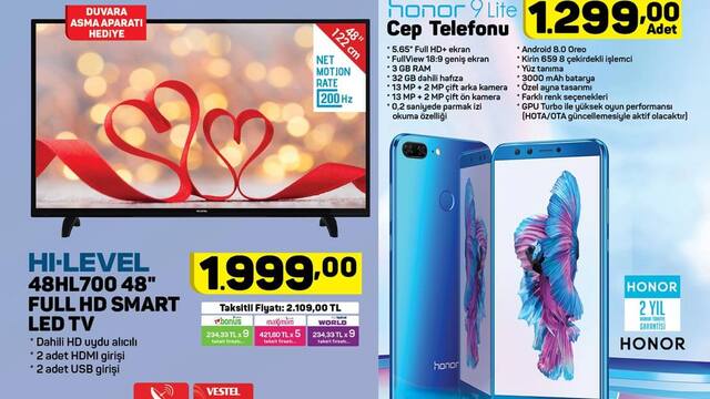A101'de Sevgililer Günü kampanyaları!