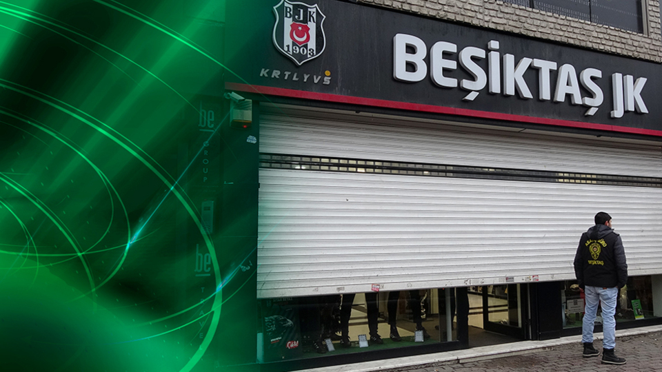 Beşiktaş'ın mağazasına silahlı saldırı