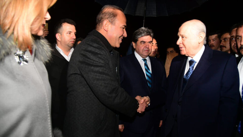 MHP lideri Bahçeli Adana'da