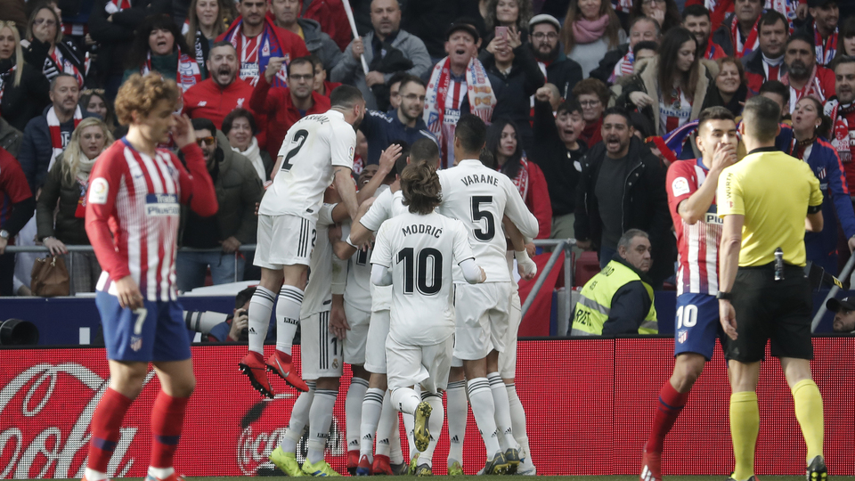 Madrid derbisi Real'in!