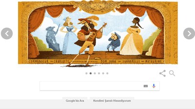 Google'dan Molière sürprizi!