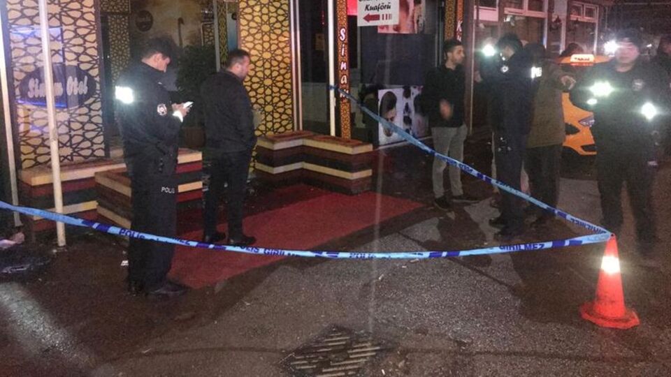 Başkent'te otele pompalı saldırı