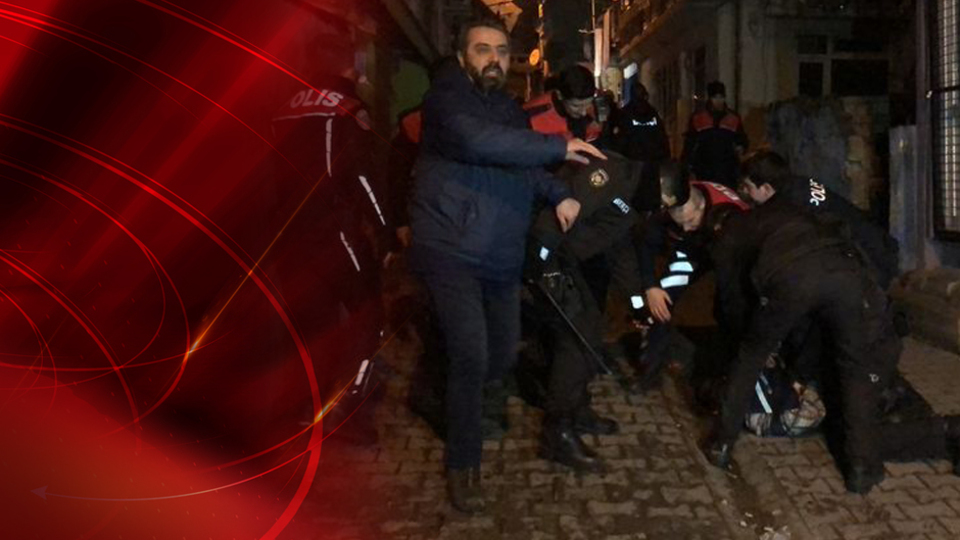 Asker uğurlama eğlencesinde kavga! Taş ve sopayla 6 polis yaralandı!