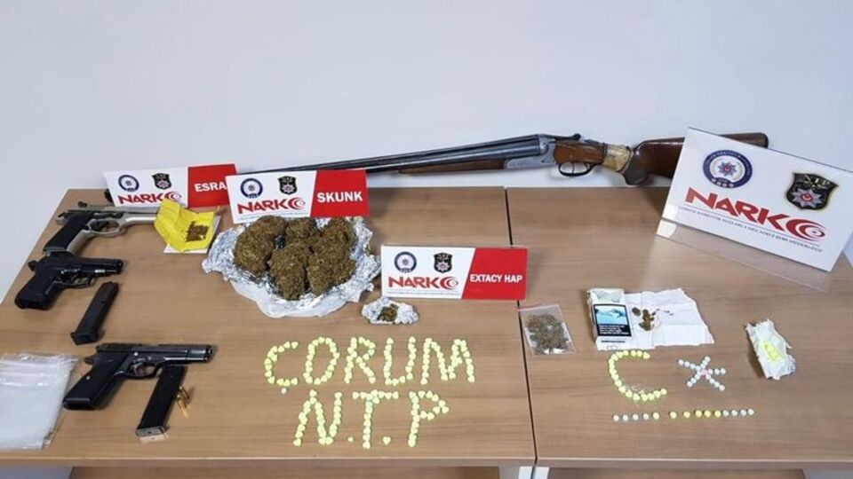 Çorum'da zehir tacirlerine dev operasyon