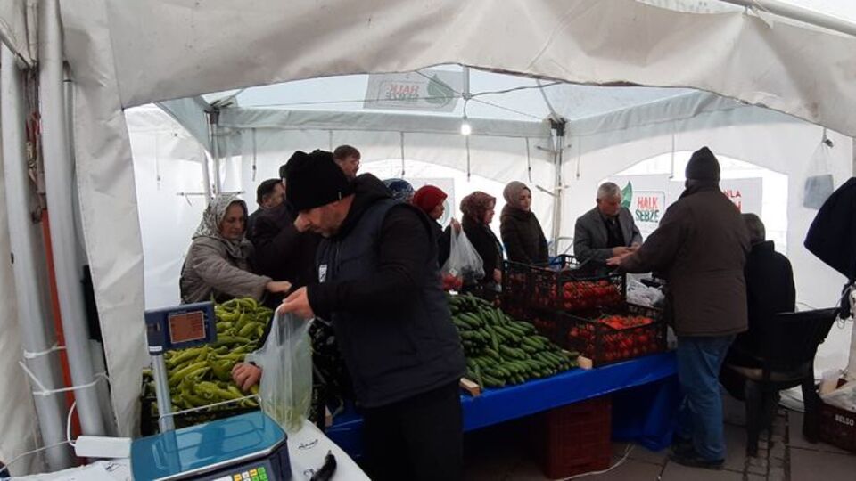 Kredi kartı geçerli, her ürün için sınır 3 kilo