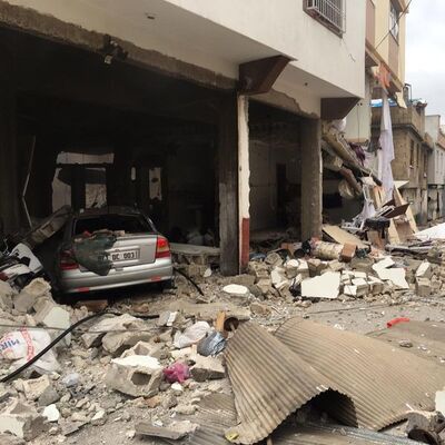Gaziantep'te kanalizasyon hattında patlama: 2 yaralı