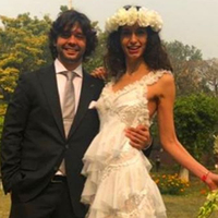 Hindistan'da evlendiler