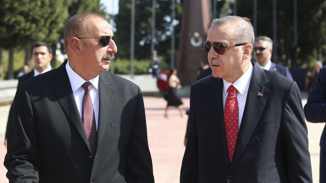 Aliyev'den Erdoğan'a taziye mesajı