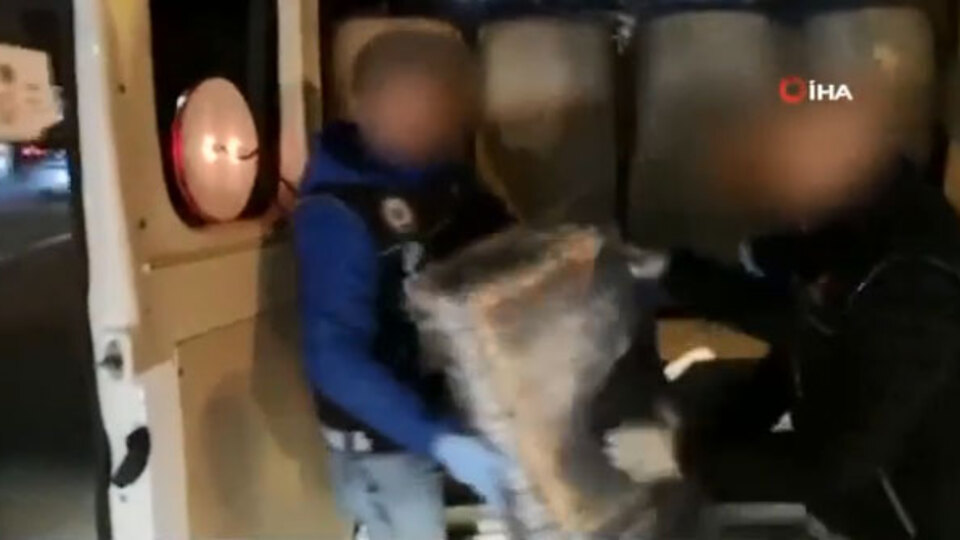 İstanbul'da ele geçirildi! Tam 2 ton...