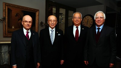 Divan başkanlarından dostluk mesajları