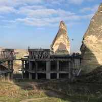 Peribacaları yanındaki otel inşaatı durduruldu