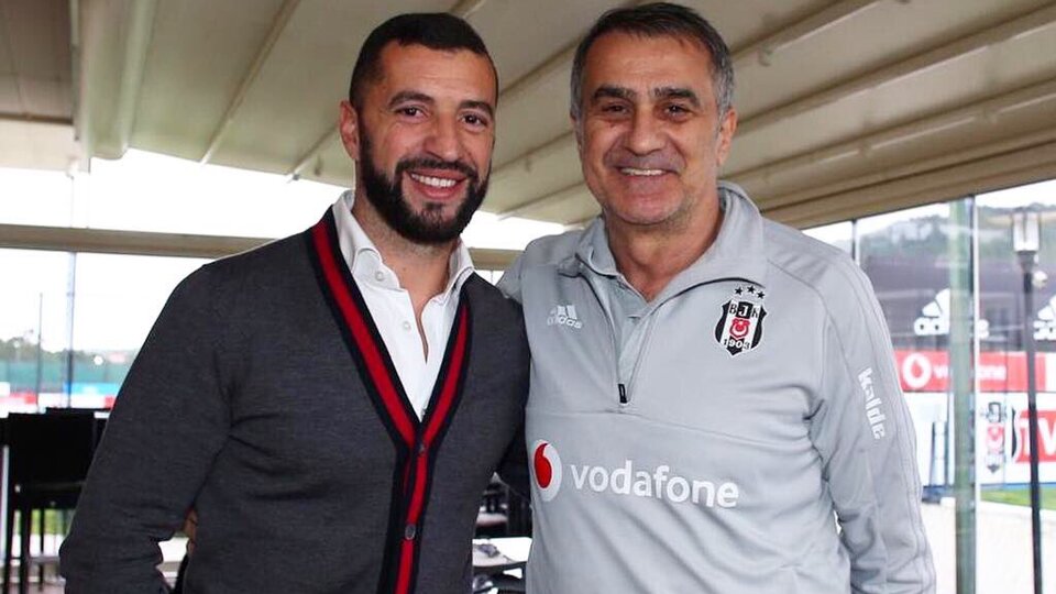 Simao'dan Beşiktaş'a ziyaret