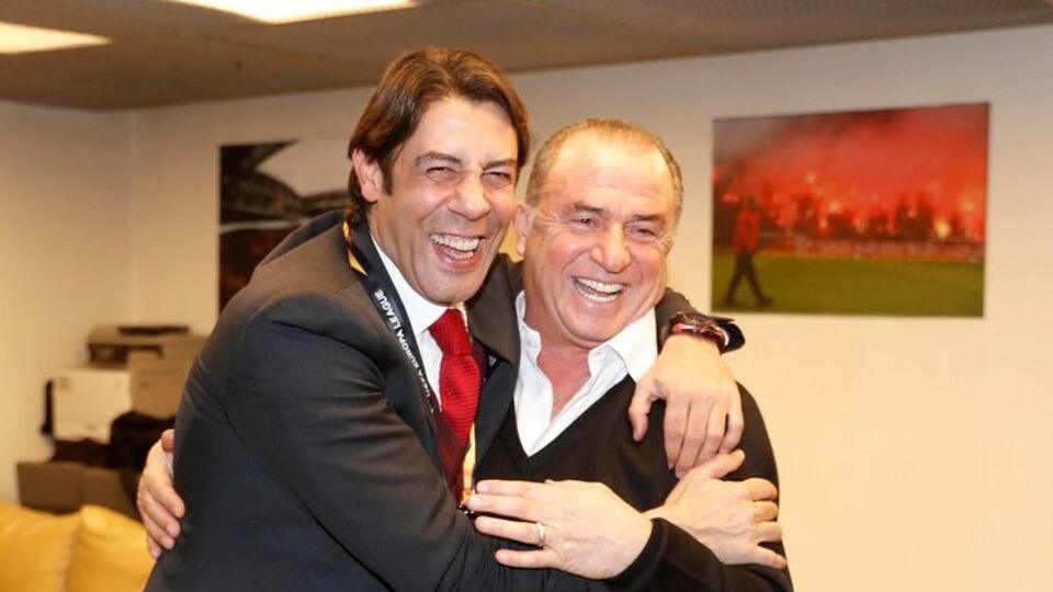 Fatih Terim, eski öğrencisi Rui Costa ile buluştu