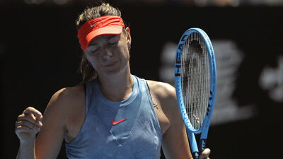Sharapova, Indian Wells'ten çekildi