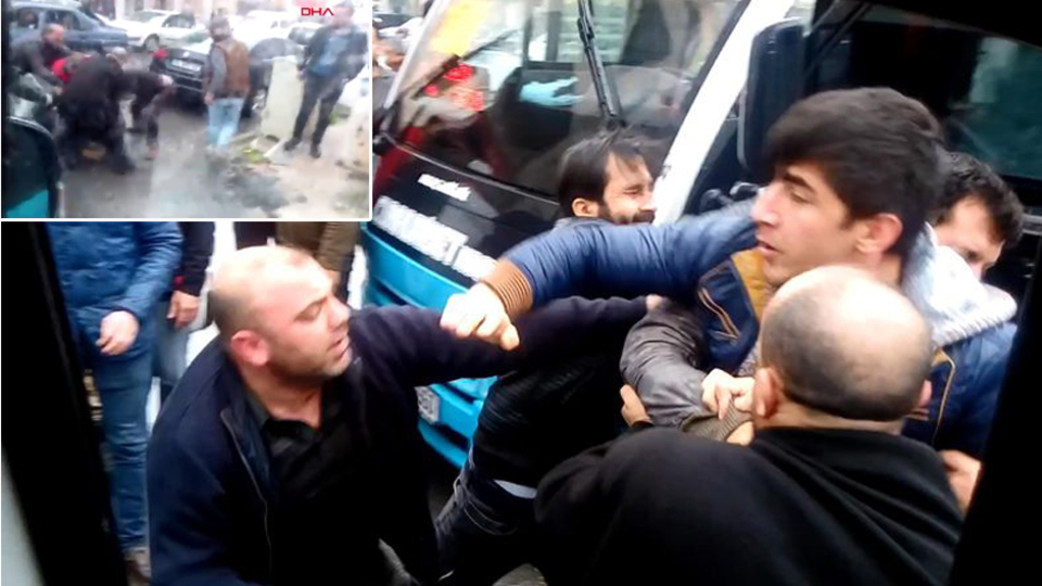 Yol tartışmasından meydan savaşına!