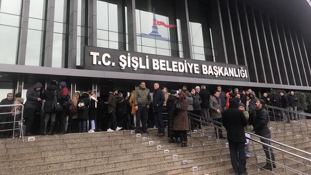 Şişli Belediyesi'nde yangın çıktı
