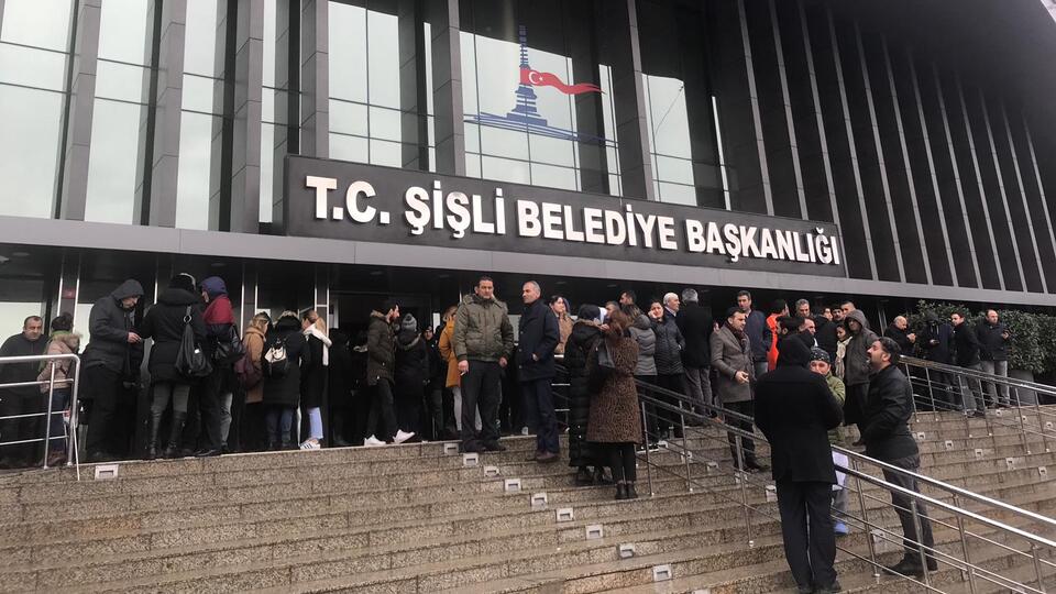 Şişli Belediyesi'nde yangın çıktı