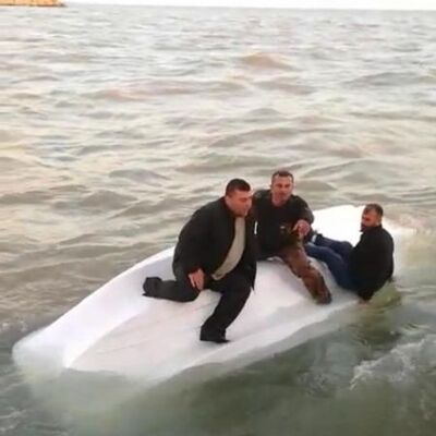 Balıkçılar onları bu halde buldu!