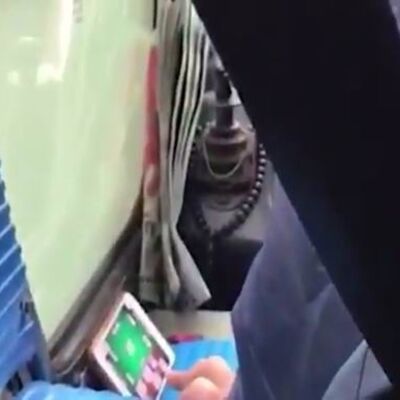 Direksiyon başında böyle yakalandı! 'Kendi kendime zarar verdim'