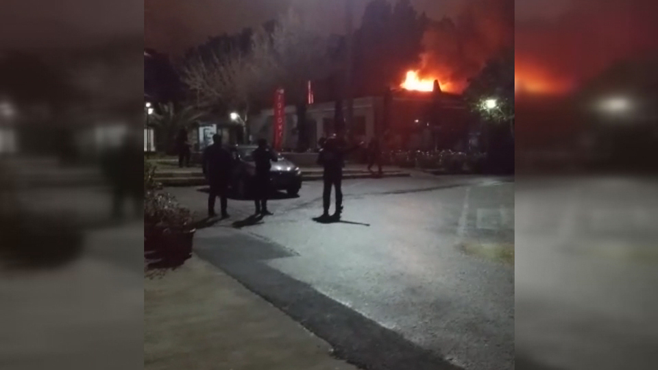Marmara Üniversitesi'nde korkutan yangın