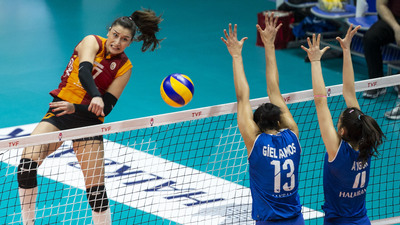 Galatasaray HDI Sigorta, Halkbank'ı devirdi