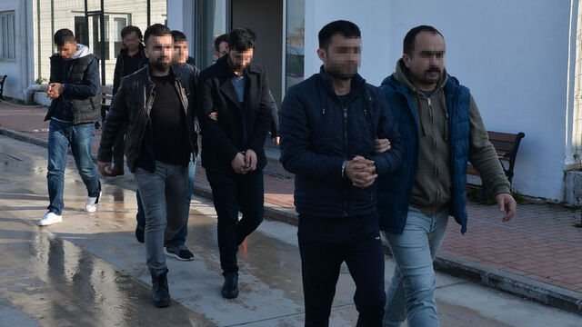 PKK'ya şafak operasyonu: 11 şüpheli adliyeye sevk edildi