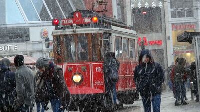 Meteoroloji'den İstanbul'a kar uyarısı