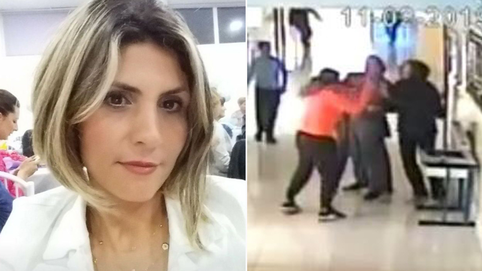 Kadın öğretmene darp!