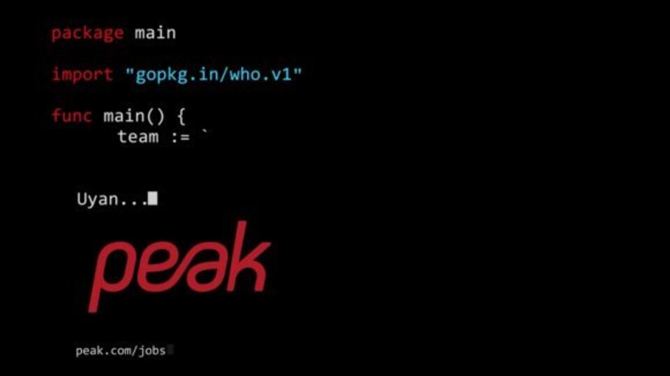 13 adımda 'Peak' yaptı!