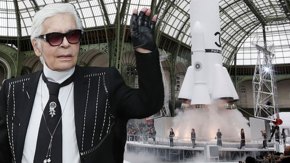 Tarihe iz bırakan Karl Lagerfeld defileleri!