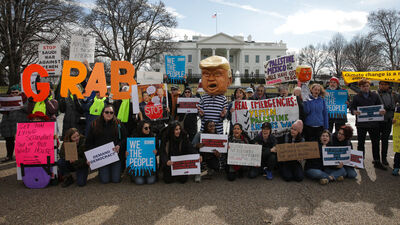 Trump'a "ulusal acil durum" protestosu... 16 eyaletten dava