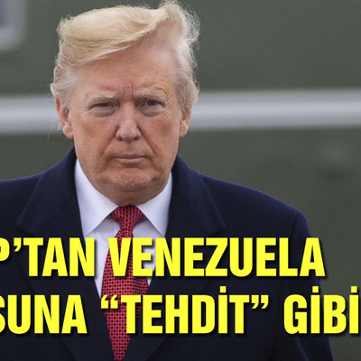 Trump'tan Venezuela ordusuna "tehdit" gibi uyarı