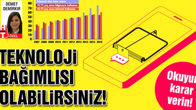 Dikkat! Teknoloji bağımlısı olabilirsiniz!