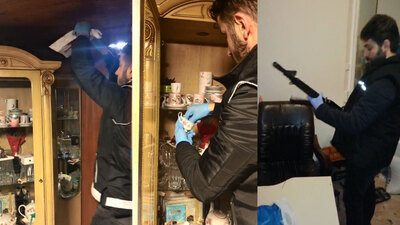 Sedat Şahin'in evinden çıktı!