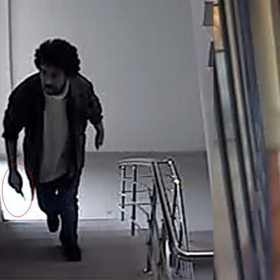 Üniversitedeki falçatalı baskın delil oldu