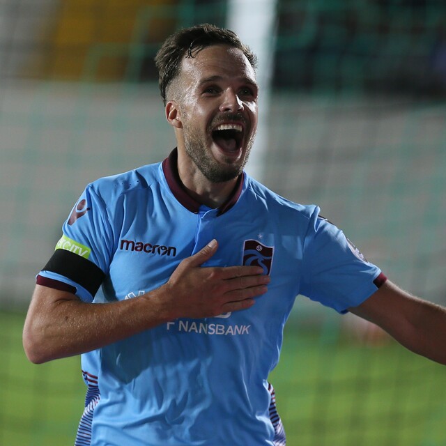 Trabzonspor'da Novak sevinci