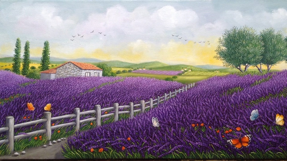 'Rengarenk' bir sergi