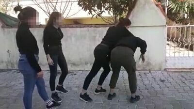 Kız öğrencilerin kavgasına aileleri de karıştı