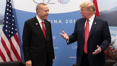 Cumhurbaşkanı Erdoğan, Trump'la görüştü!