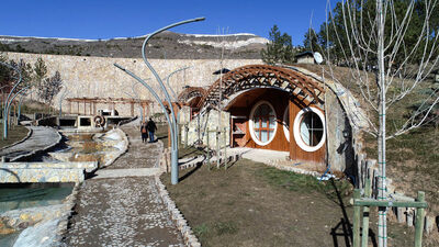 Sivas'ın 'Hobbit Köyü' hizmete açıldı