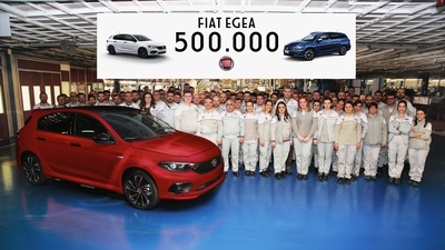 500.000'inci Fiat Egea banttan indi!