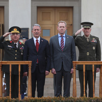 Bakan Akar ve Orgeneral Güler ABD'de