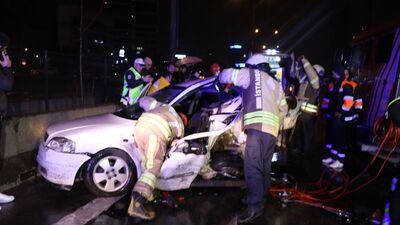 E-5'te zincirleme kaza can aldı