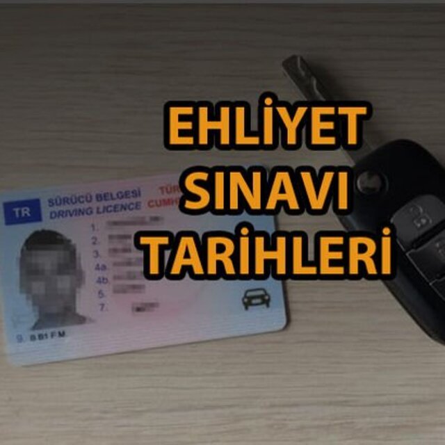 2019 Ehliyet sınavı ne zaman?