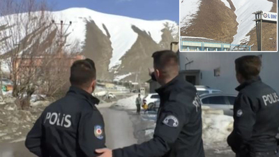 Hakkâri'de karlar eridi... Atatürk'ün silüeti ortaya çıktı!