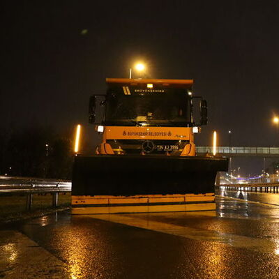 Beklenen kar yağışı başladı!
