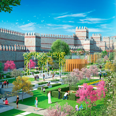 "Suriçi'ni millet bahçesine çevireceğiz"